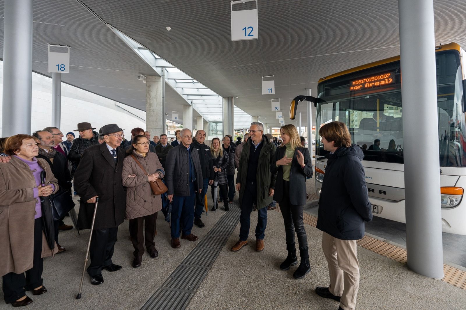 Vigo Estrena La Nueva Estaci N De Buses En Urz Iz Faro De Vigo