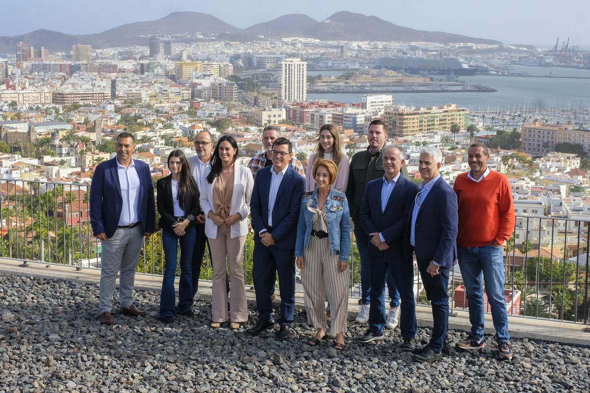 ELECCIONES 2023 CC Presenta Su Plancha Al Parlamento Por Gran Canaria