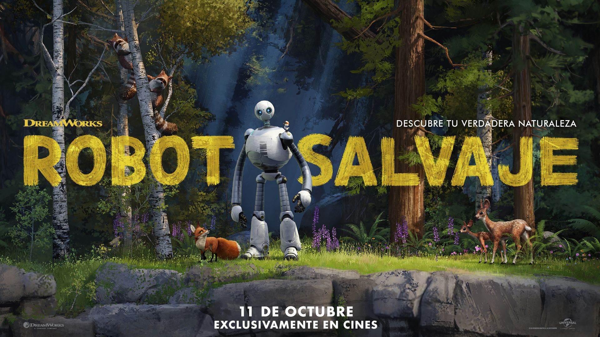 ROBOT SALVAJE PELÍCULA Robot Salvaje consigue 1 entrada cuádruple