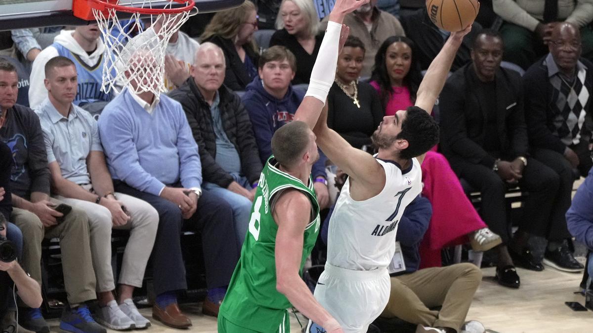 Aldama continues to be sweet: 28 points against the Celtics, his NBA record Aldama continues to be sweet: 28 points against the Celtics, his NBA record