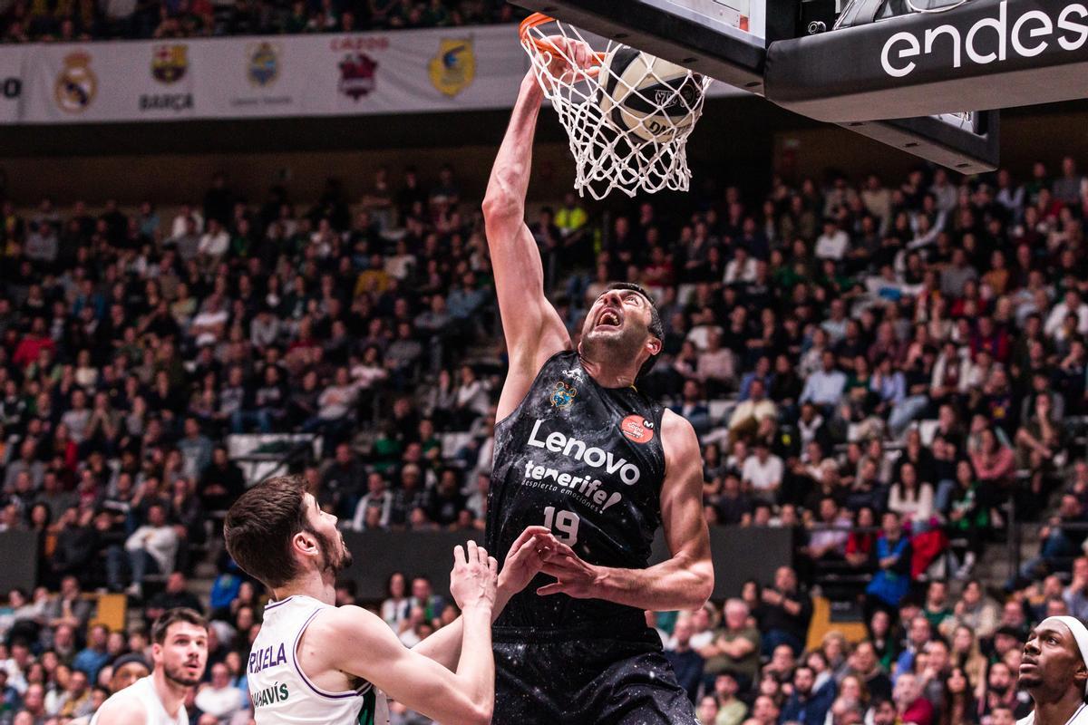 Giorgi Shermadini Lenovo Tenerife Elegido Mvp De La Liga Endesa