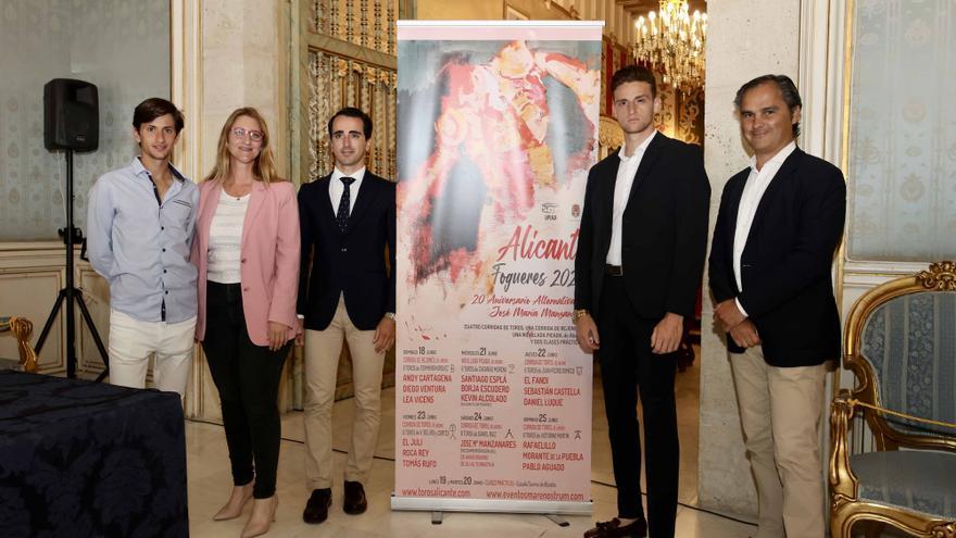 Presentación de los carteles de la Feria Taurina de Hogueras en