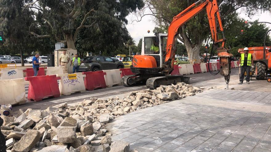 Valencia Empiezan Las Obras Del Carril Bici De La Alameda