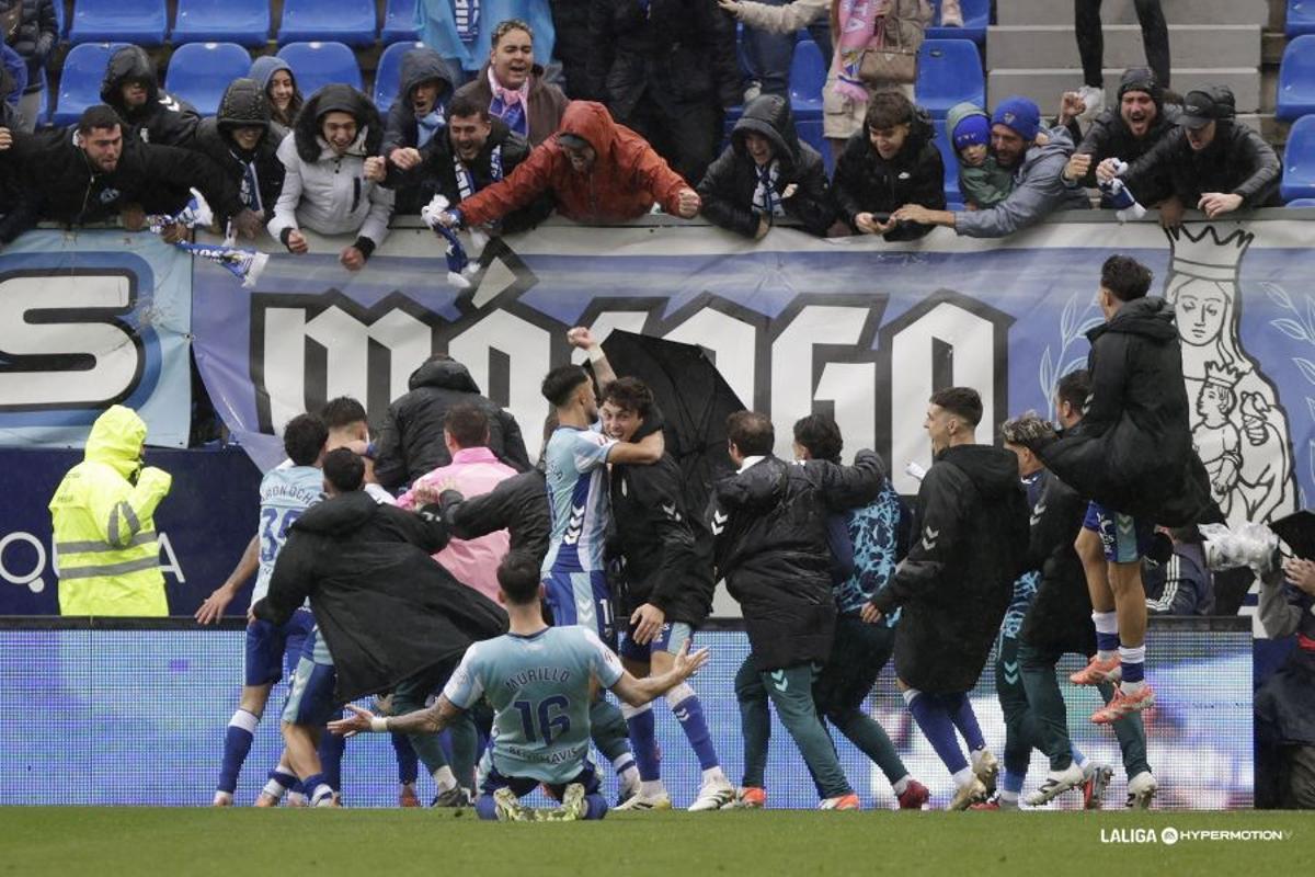 El Málaga CF ganó 2-1 en la jornada 19 ante la UD Almería.