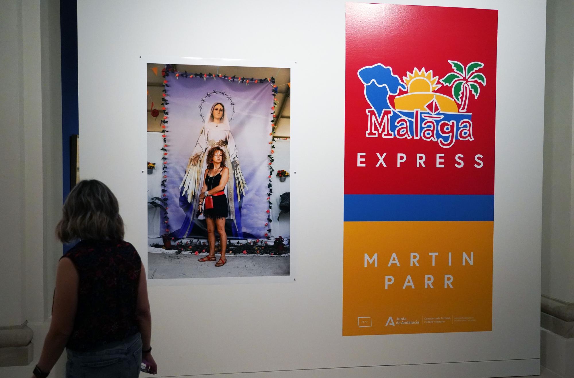 La exposición 'Málaga EXPRESS' de Martin Parr, en el Museo de Málaga.