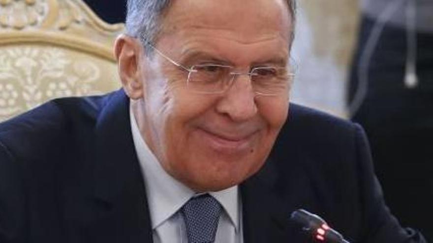 Lavrov va assegurar que no es creu la versió del Regne Unit
