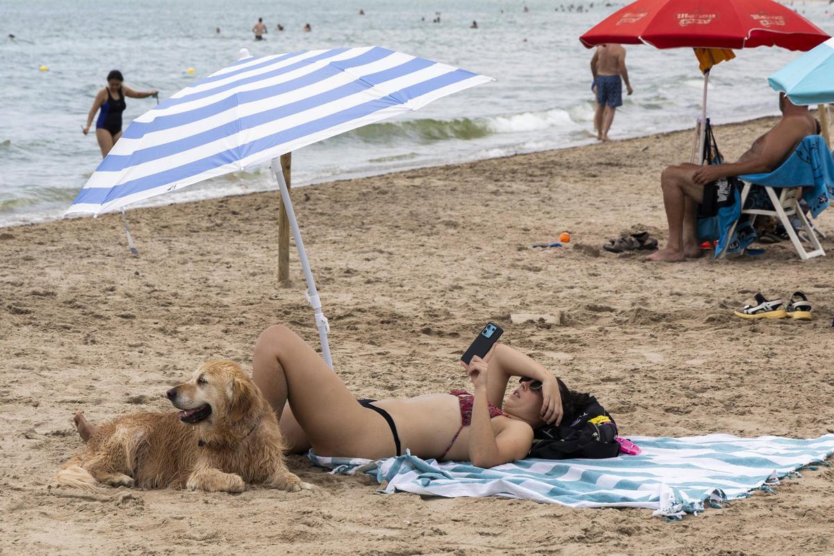 La playa de Perros de Pinedo La playa de Perros de Pinedo