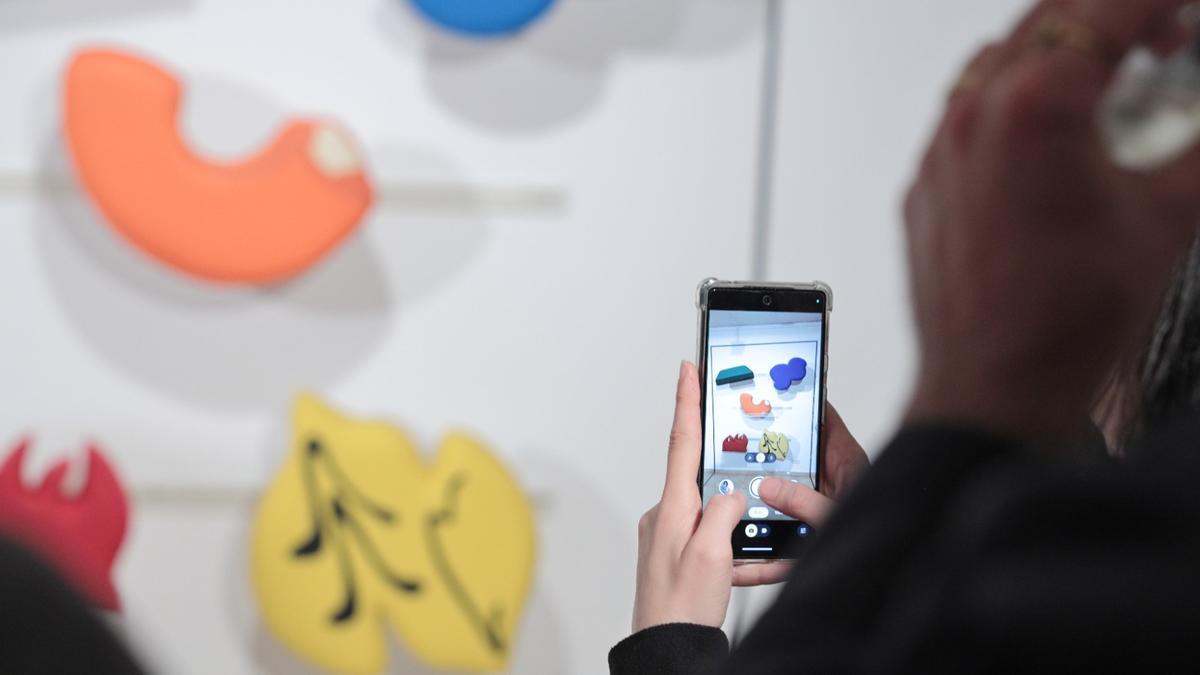 Una imagen de una de las obras presentadas en la Biennal de Mislata.