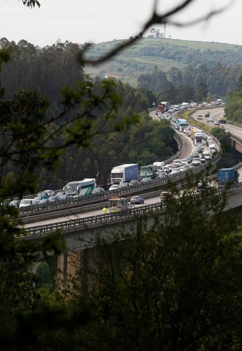 Retenciones kilométricas en la "Y"