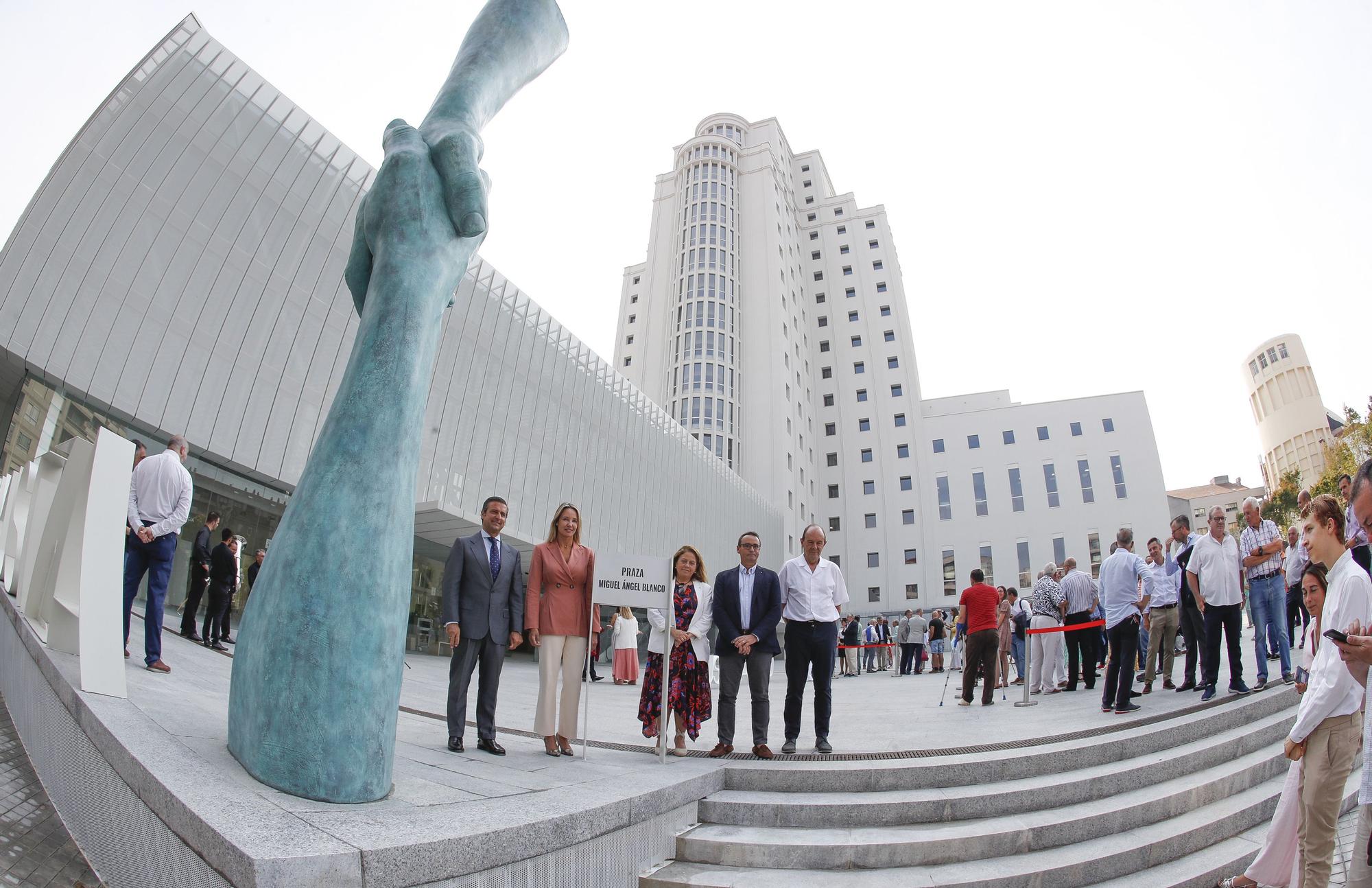 Vigo inaugura una plaza en honor a Miguel Ángel Blanco