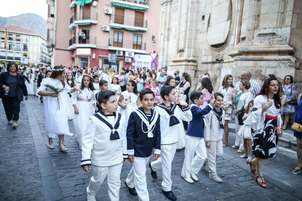 El obispo Jesús Murgui presidió la procesión