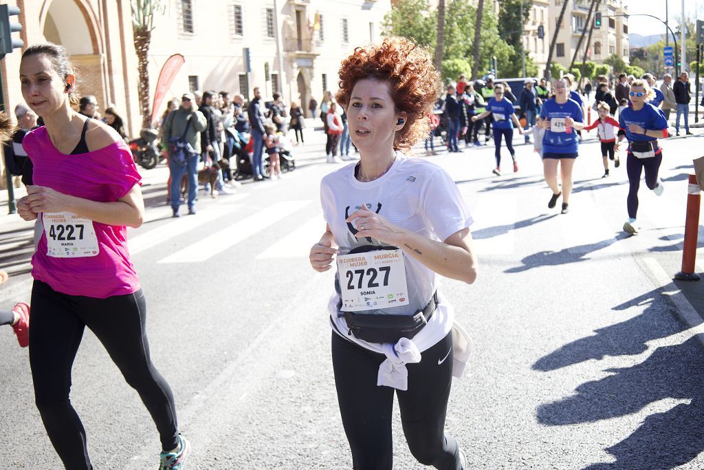 Las imágenes de la llegada a meta de la Carrera de la Mujer de Murcia 2024