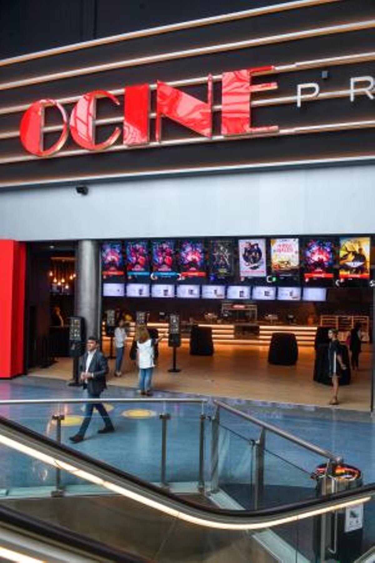 Inauguración de OCine, en el Centro Comercial 7 Palmas