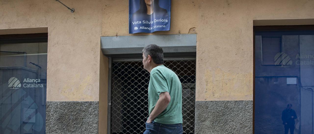 La sede de Aliança Catalana, en Ripoll.