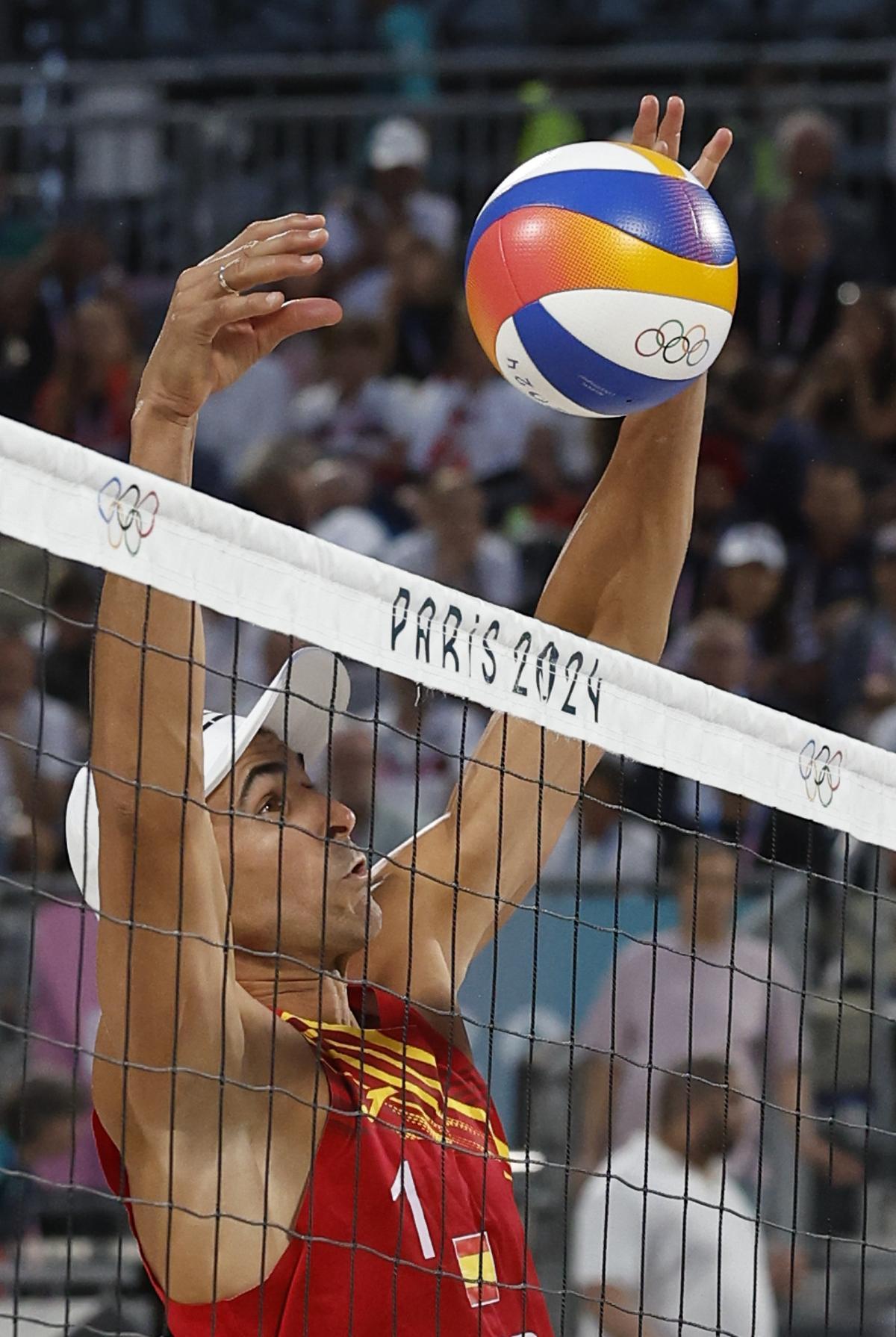 Vóley playa: España - Noruega.