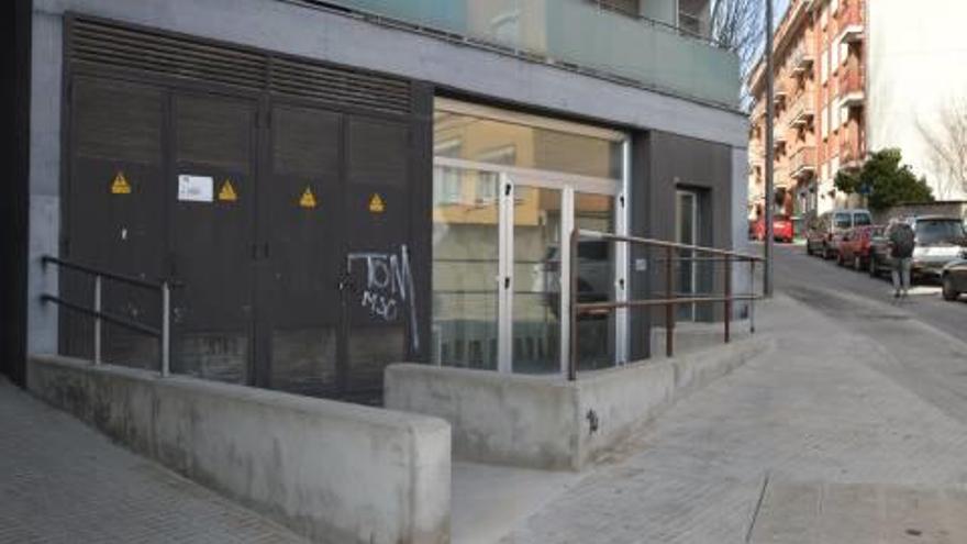 El local de joves ocuparà els baixos del bloc de pisos número 13 del carrer Mossèn Espelt de Berga