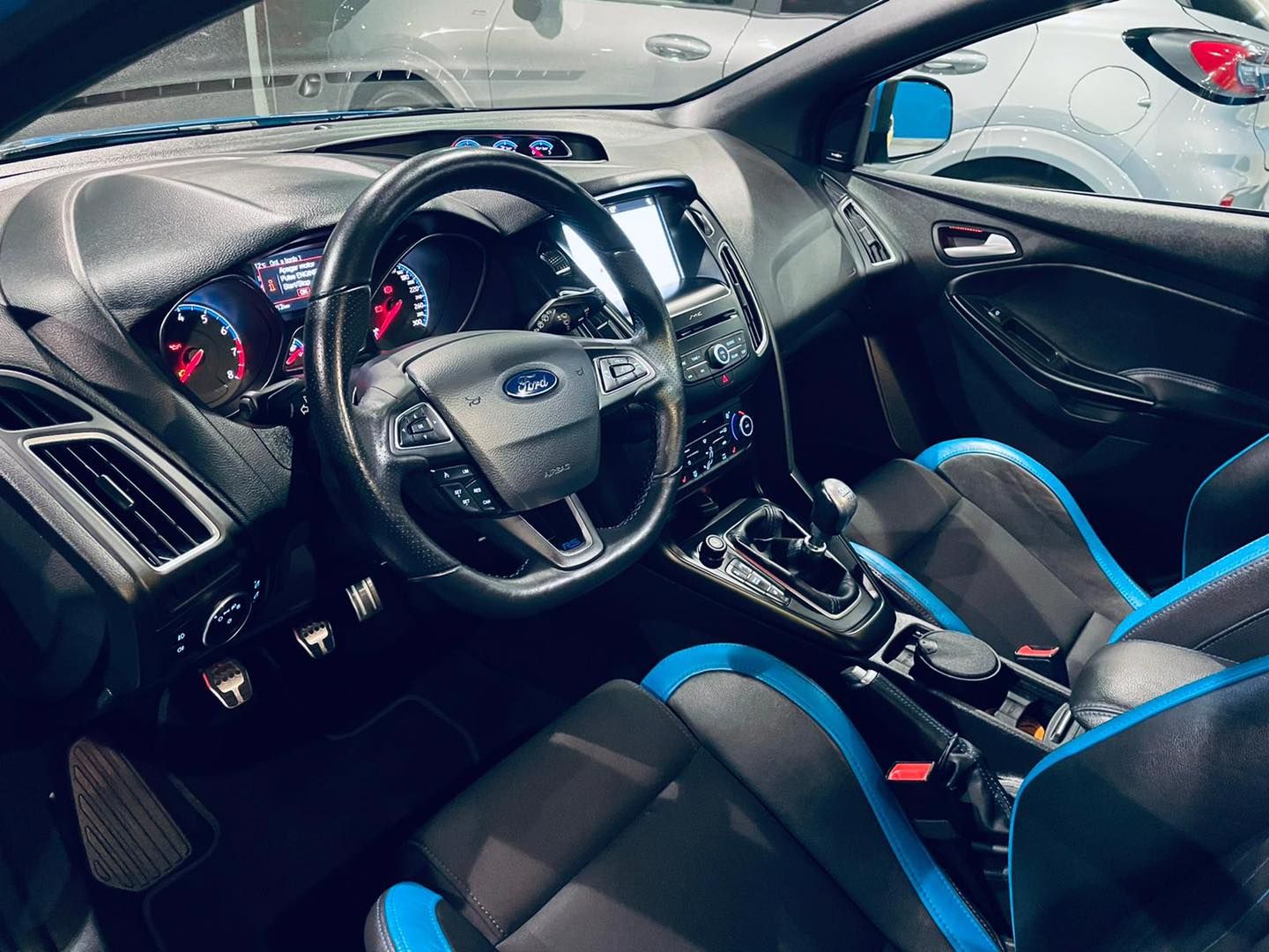Interior del Ford Focus RS Performance.