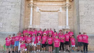UCCTA marcha contra el cáncer en Villavendimio