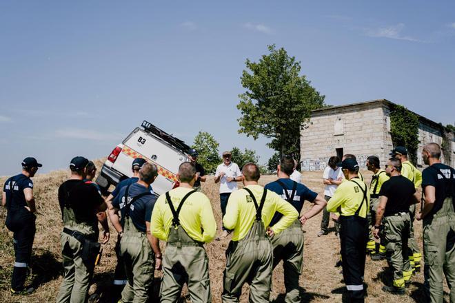 Toén enseña a Europa a combatir el fuego extremo