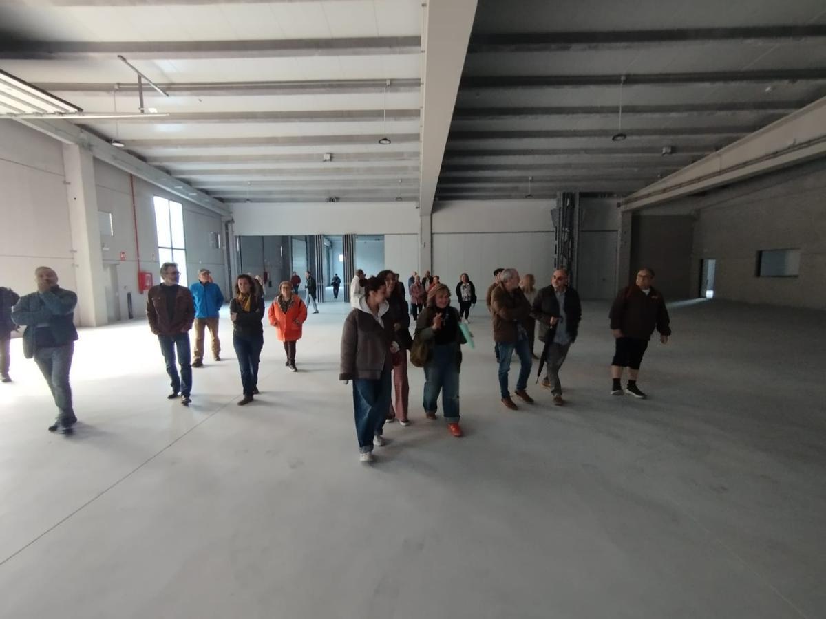 El recorrido por el recinto.