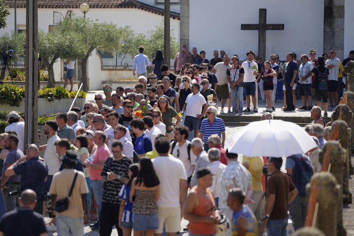 El último adiós a Diogo Jota y André Silva
