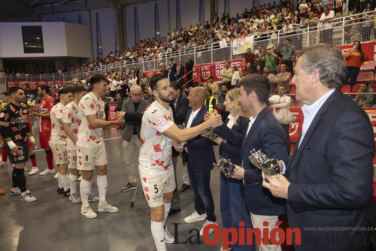 Así se vivió en Cehegín la final de la Copa Presidente de Fútbol Sala