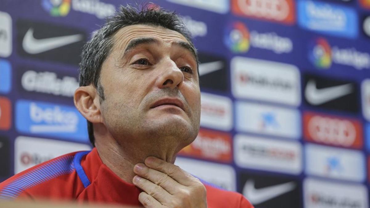 Valverde en rueda de prensa