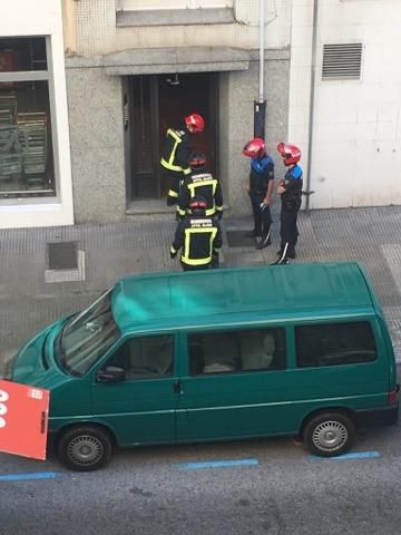 Incendio en Gijón