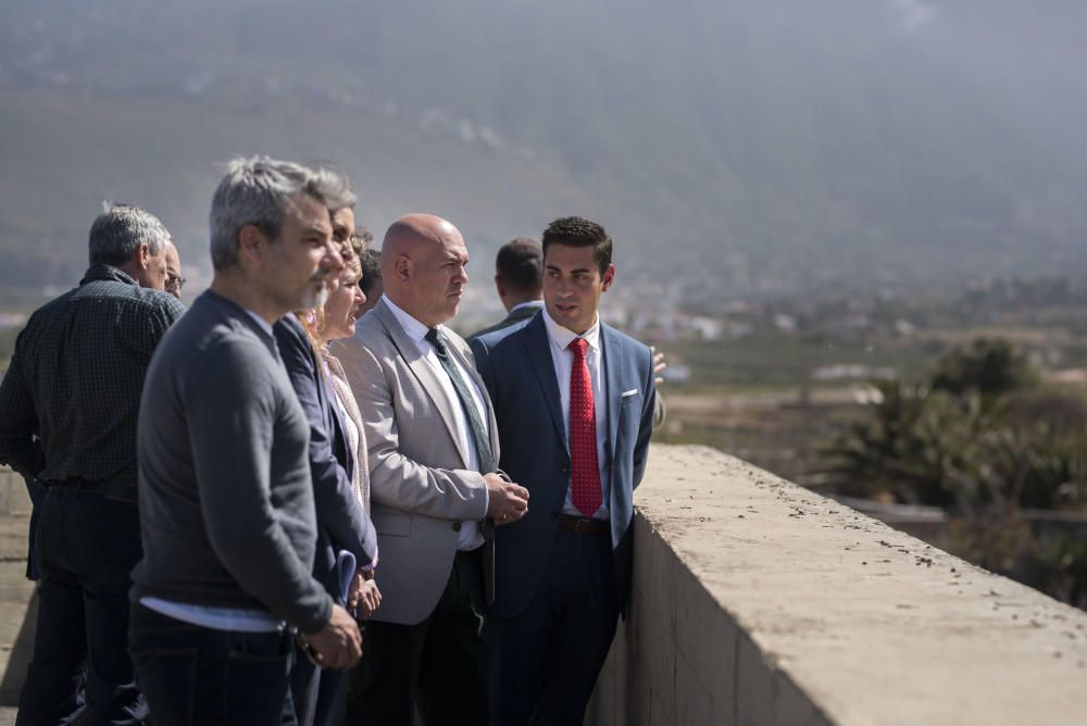 Visita a la ampliación del Jardín Botánico de Puerto de la Cruz.Marco González .Alicia Van Oostende.Fernando Miñarro  | 04/03/2020 | Fotógrafo: Carsten W. Lauritsen