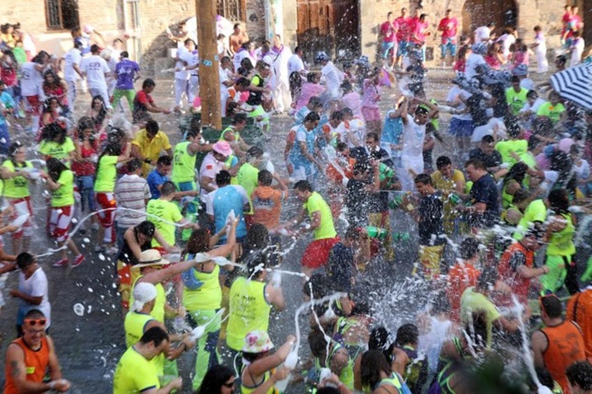 Las fiestas de San Lorenzo comenzarán con su tradicional batalla de agua