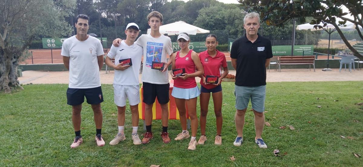 Campions i finalistes del Campionat de Catalunya Sub 15//FCT