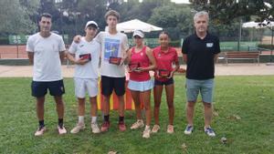 Campions i finalistes del Campionat de Catalunya Sub 15//FCT