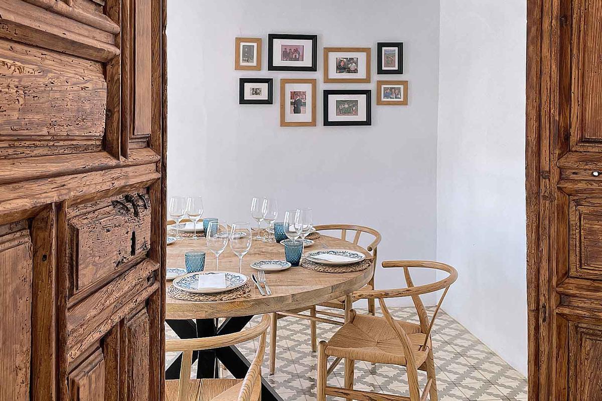 Una de las estancias de La Casa de los Abuelos, en Jumilla