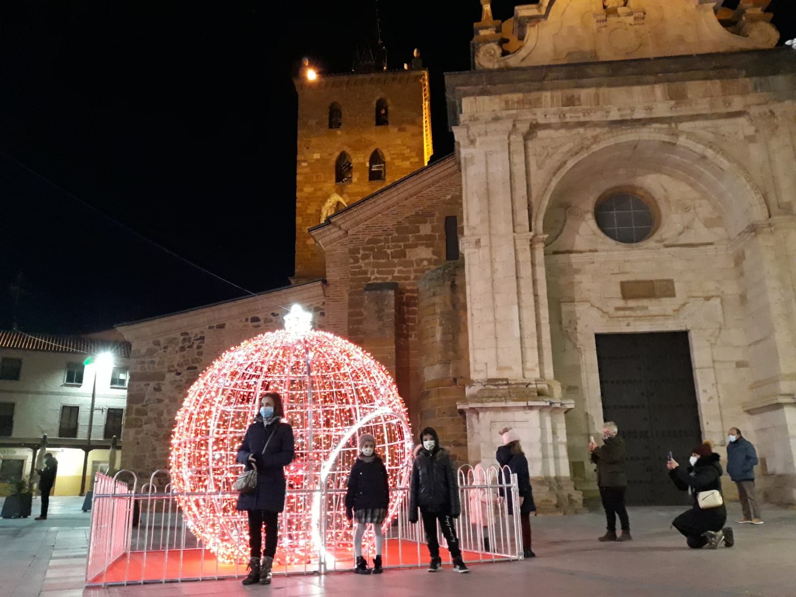 Benavente enciende las luces de Navidad