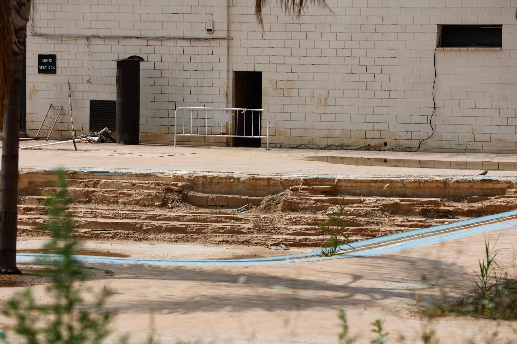 Piscinas de verano en los municipios de l'Horta Sud afectados por la dana