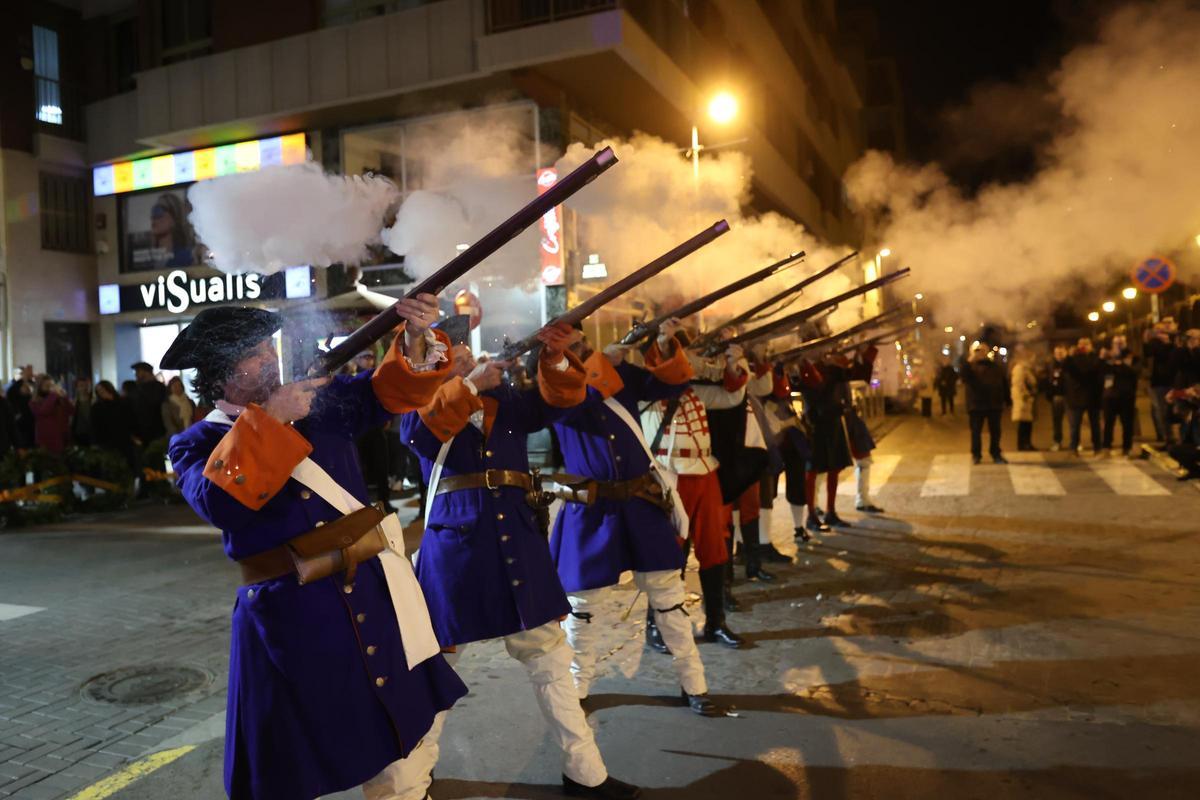 Fotos de la marcha cívica y el congreso de recreación histórica en Vila-real