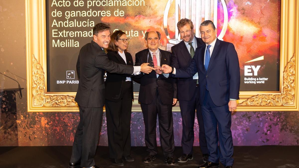 La entrega del galardón al Grupo Mas se celebró en Sevilla.