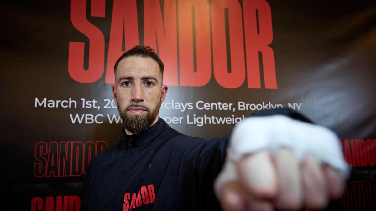 Sandor Martín es todo ambición de cara a su gran día