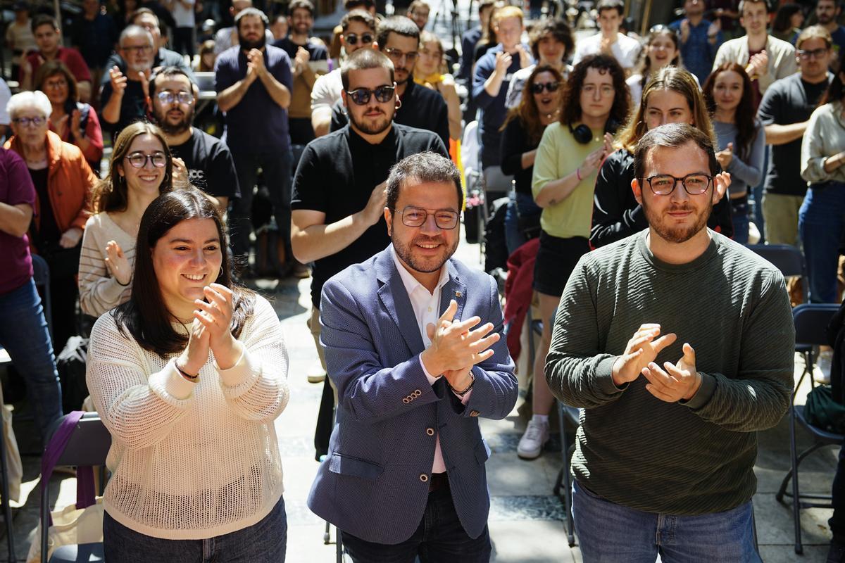 Aragonès pugna per concentrar el vot progressista a Esquerra