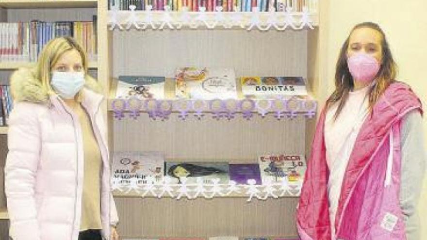 La mujer, protagonista en la biblioteca de Mallén