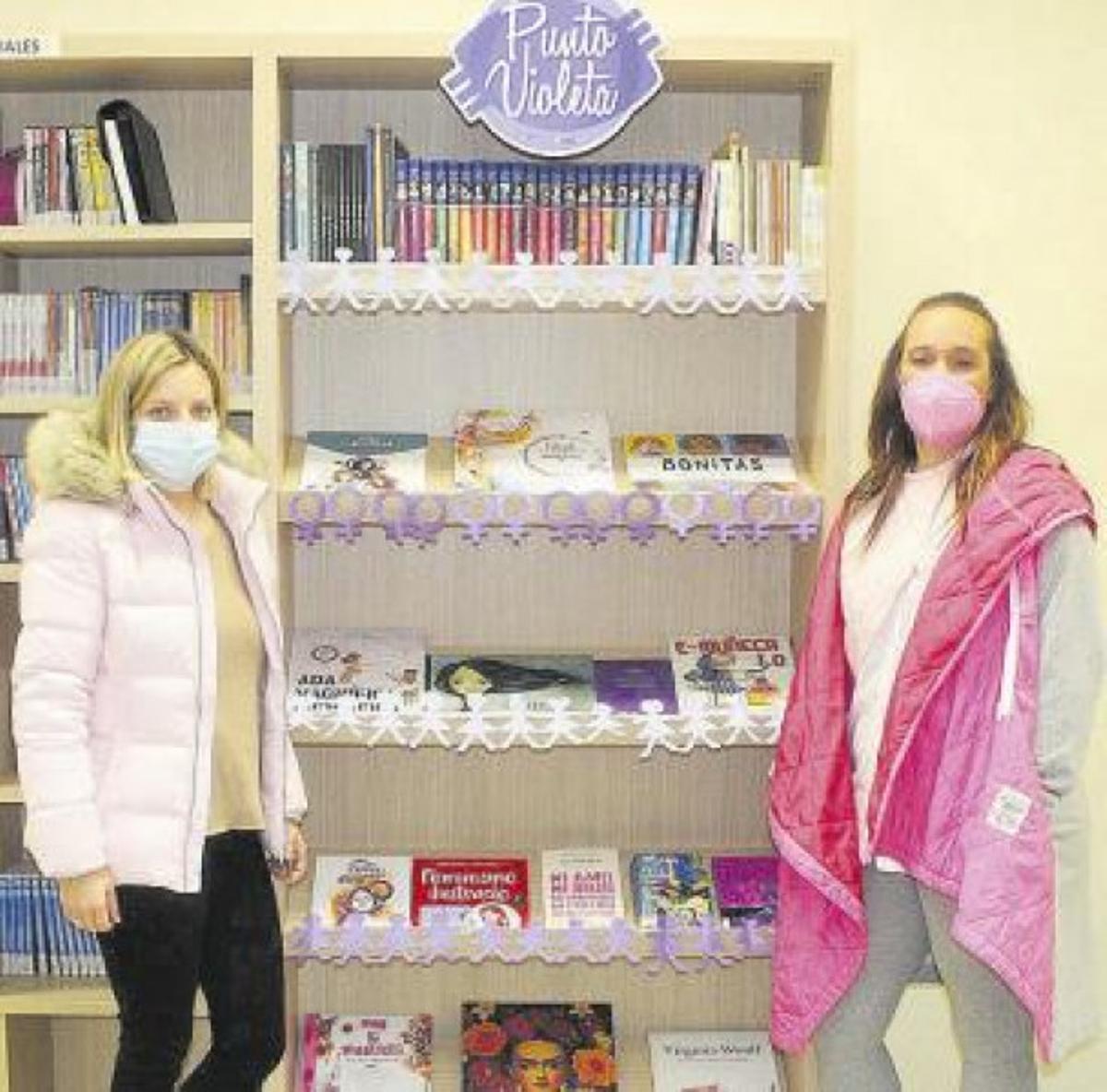 La mujer, protagonista en la biblioteca de Mallén