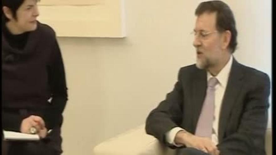 Mariano Rajoy recibe a Bill Gates en La Moncloa