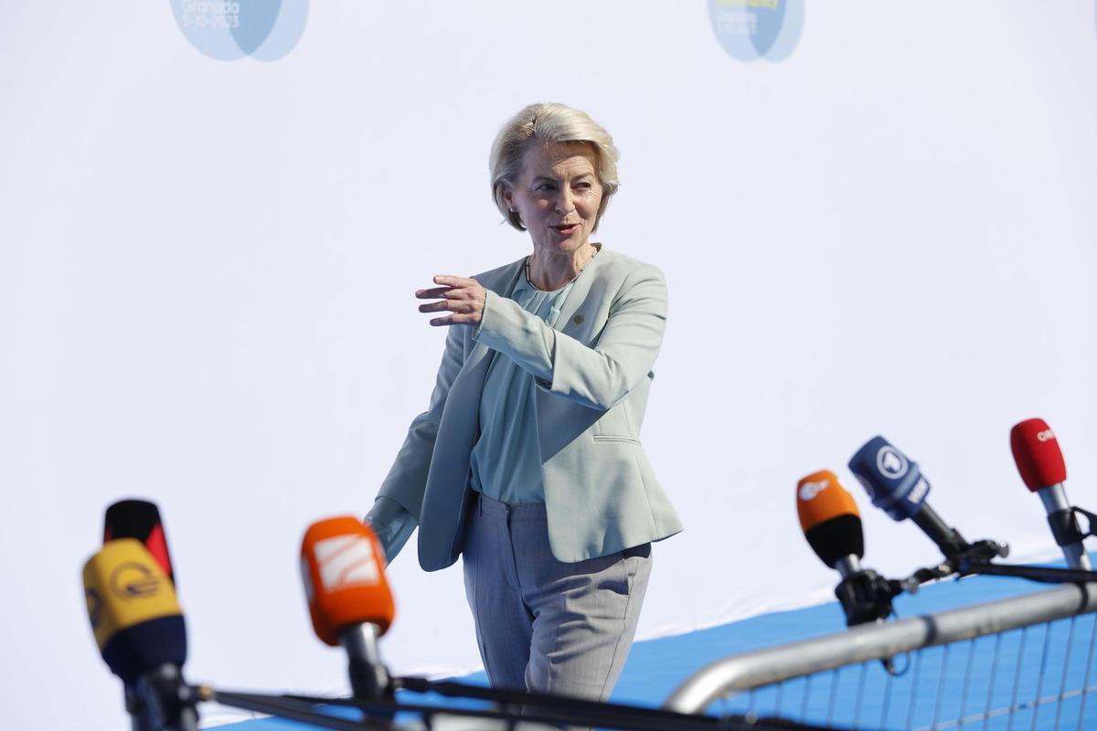 La presidenta de la Comisión Europea, Ursula von der Leyen.