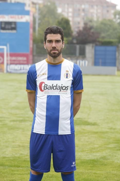 Presentación de la plantilla del Avilés