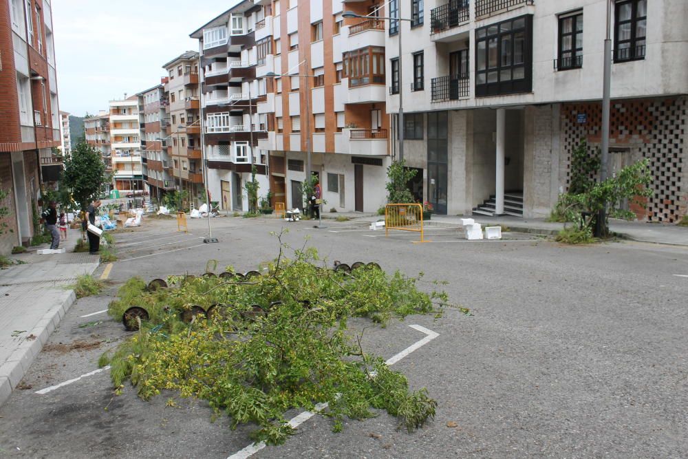 La serie "La Zona" rueda en Pravia y Gijón