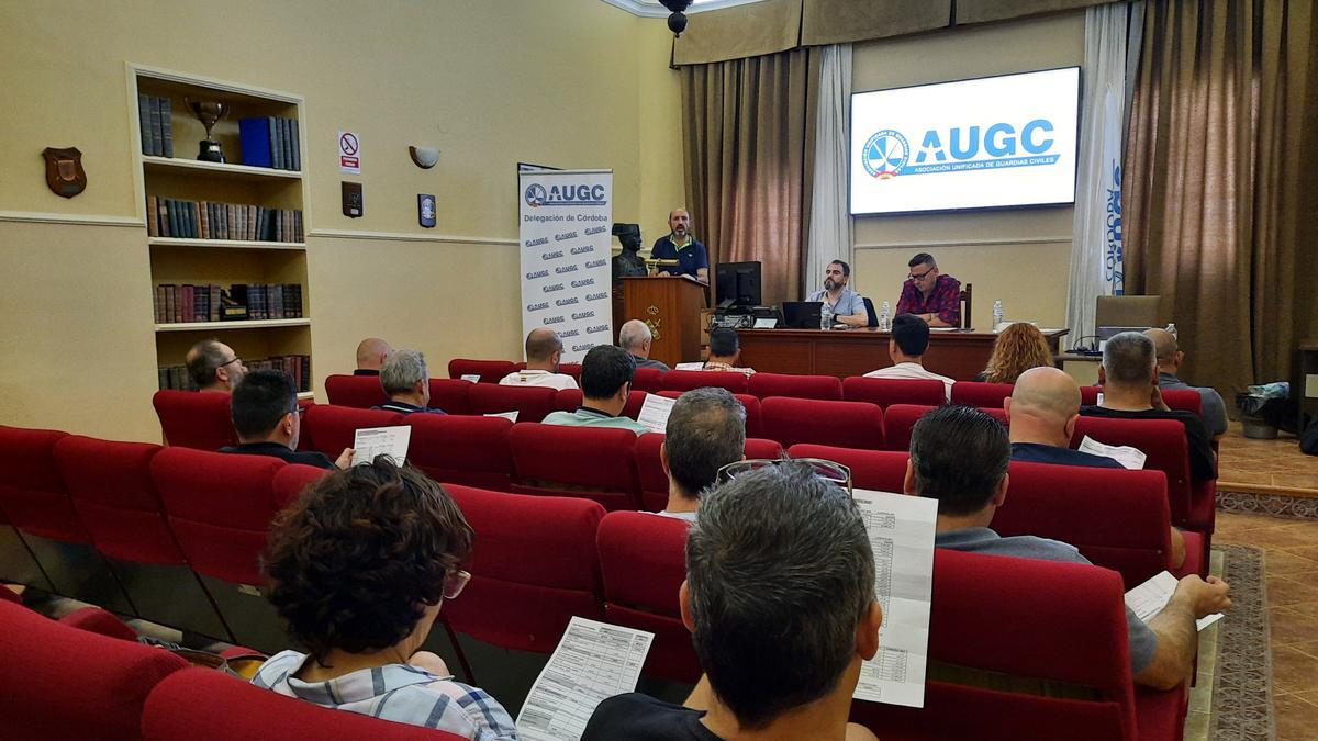 Imagen de la asamblea de la AUGC en Córdoba.