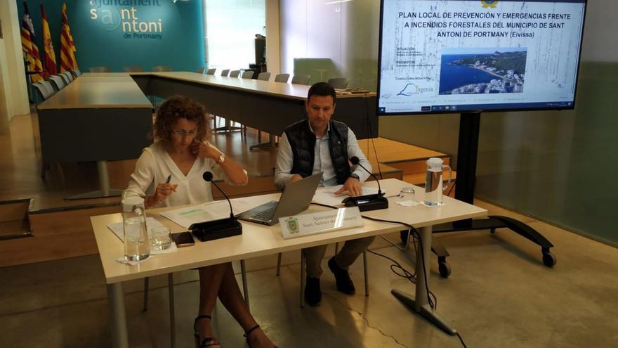 Medio Ambiente en Ibiza: El plan contra incendios de Sant Antoni destina 500.000 euros en limpieza para el primer año