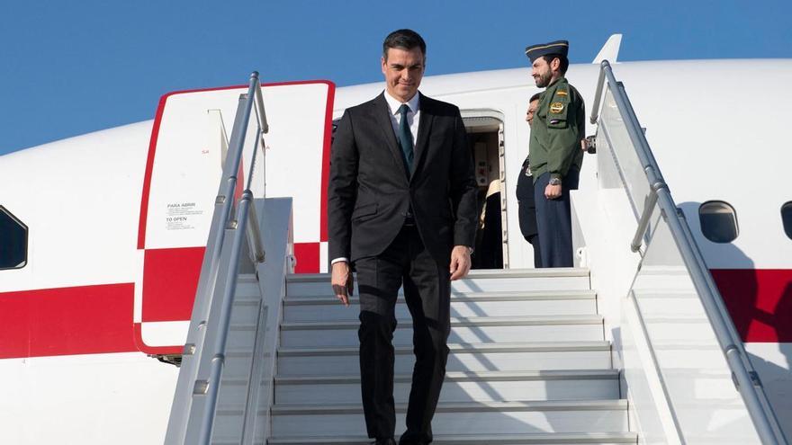 Sánchez llega a Marruecos pero no es recibido por Mohamed VI