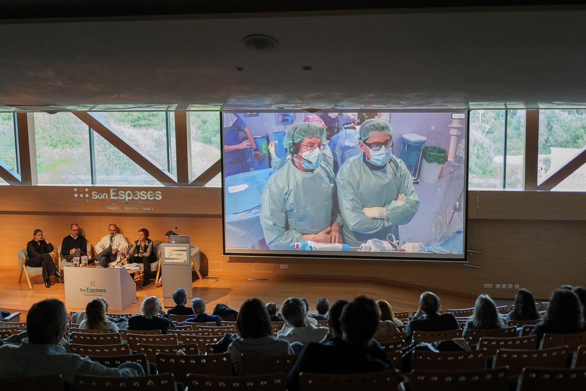 Expertos en la II Jornada de Cardiología Multidisciplinaria de las Illes Balears, celebrada en el Hospital Universitario Son Espases