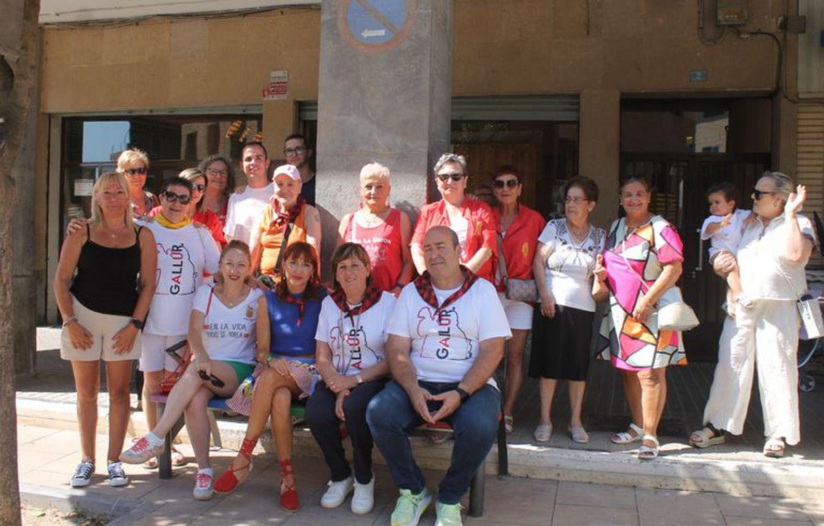 Vecinos de Gallur reivindican el Día del Orgullo.